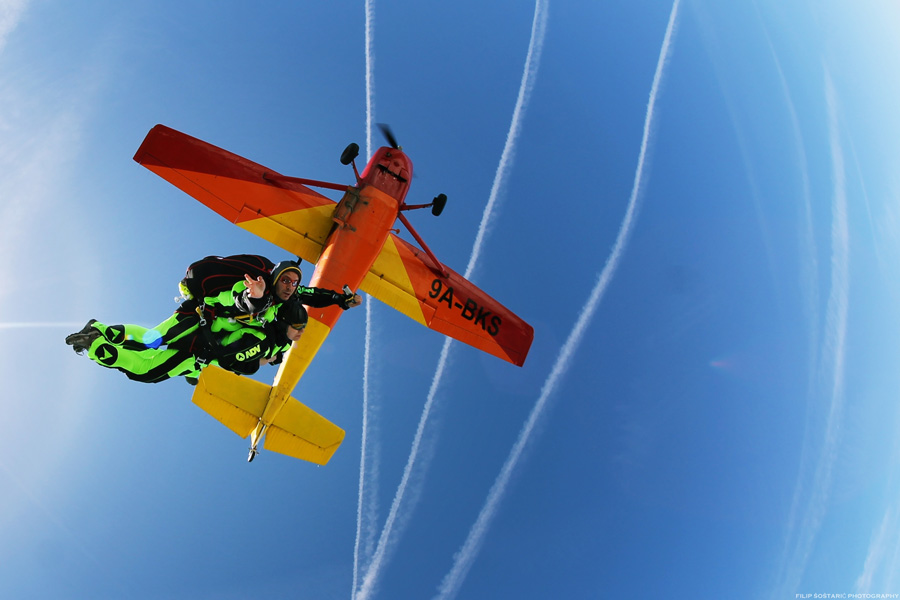 Tandem skydive Zagreb - 3000 meters